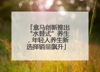 盒马创新推出“水替式”养生，年轻人养生新选择销量飙升