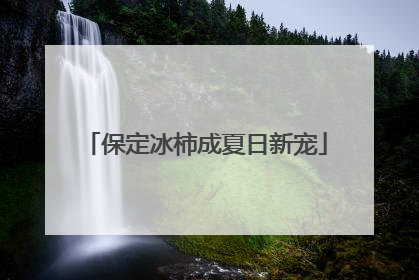 保定冰柿成夏日新宠