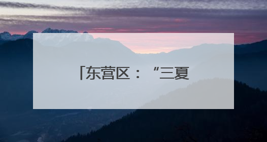东营区：“三夏”农忙正当时