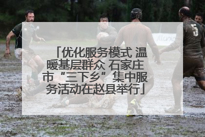优化服务模式 温暖基层群众 石家庄市“三下乡”集中服务活动在赵县举行
