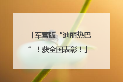 军营版“迪丽热巴”！获全国表彰！