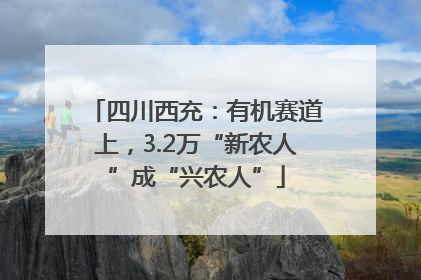 四川西充：有机赛道上，3.2万“新农人”成“兴农人”