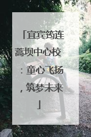 宜宾筠连蒿坝中心校：童心飞扬，筑梦未来