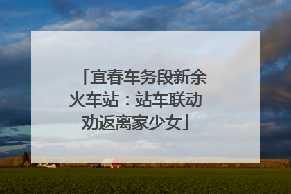 宜春车务段新余火车站：站车联动劝返离家少女