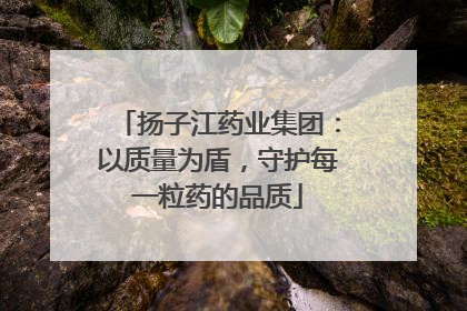 扬子江药业集团：以质量为盾，守护每一粒药的品质