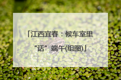 江西宜春：候车室里“话”端午(组图)