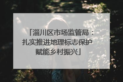 淄川区市场监管局：扎实推进地理标志保护 赋能乡村振兴
