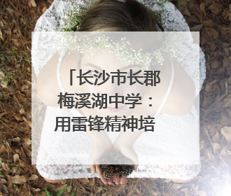 长沙市长郡梅溪湖中学：用雷锋精神培育高质量人才｜走进新时代“雷锋传人 长沙榜样”