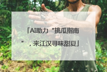 AI助力“挑瓜指南”，来江汉寻味甜夏